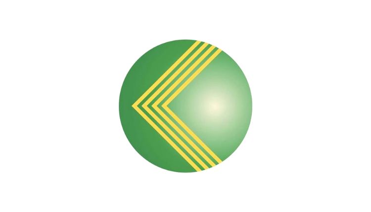 شعار بنك الخرطوم كرة خضراء تحوي ثلاثة أسهم صفراء رؤوسها من اليمين لليساء وخلفية بيضاء من أجل تسديد فاتورة كهرباء السودان عبر الهاتف المصرفي